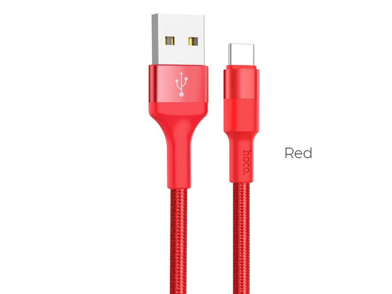 Cablu de încărcare USB Hoco X26 Xpress (Roșu)