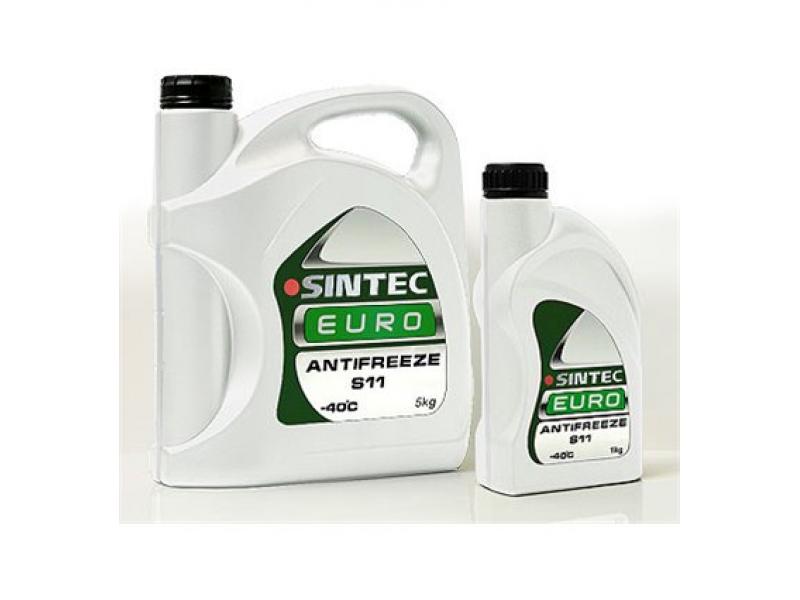 Antifreeze Sintec EURO G11 -40 ° C green. 1 kg