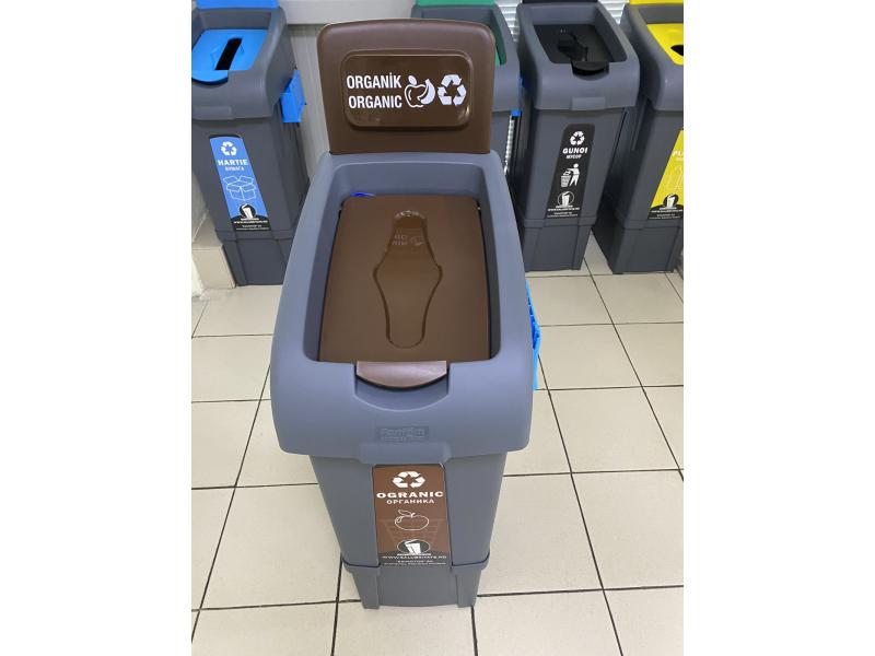 Coș de sortare pentru deșeuri organice 80L