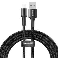Кабель Baseus halo data HW flash для зарядки USB For Type-C 40W 0.5m чёрный CATGH-F01