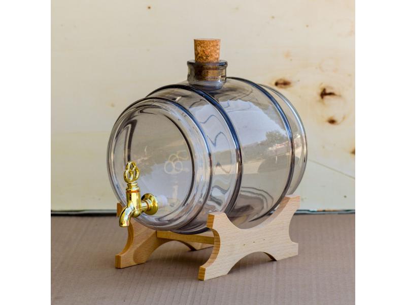 Plastic tub for wine