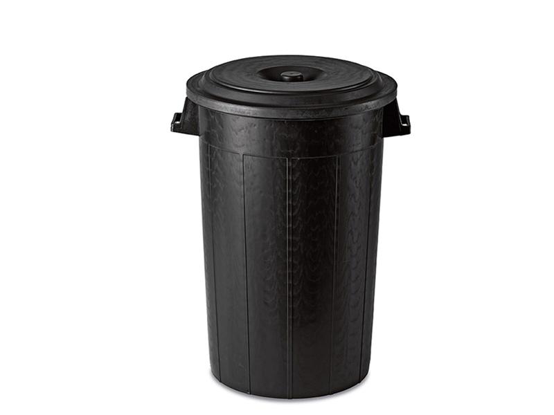 Urna rotunda 120 L (negru) Italia Urna rotunda 120 L (negru) Italia