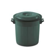 Urna rotunda 50 L (verde) Italia