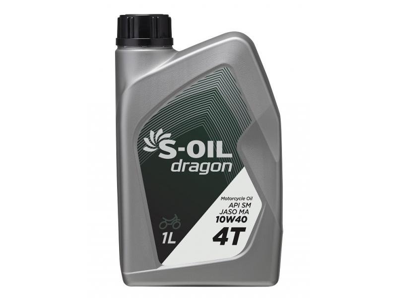 Ulei S-Oil Dragon 4T SM/MA 10W40 (1 l)