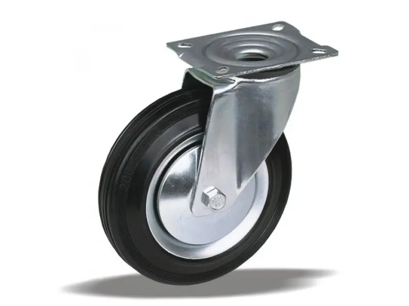 Roată pivotantă Ø100 x W32mm la 80kg