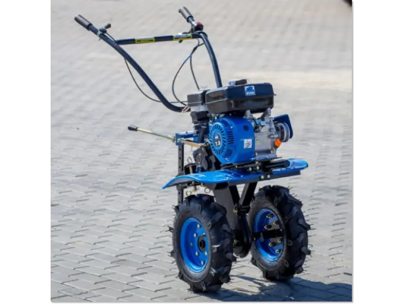 Motocultor Bizon DTZ470B 7 CP benzină, pormire manuala + freză. Lățimea de cultivare - 720 mm
