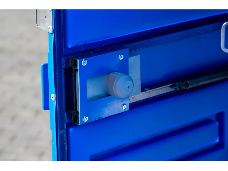 Cabină de toaletă din plastic pentru toaletă, palet din plastic