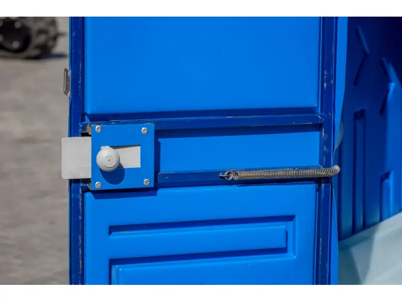 Cabină de toaletă din plastic pentru toaletă, palet din plastic