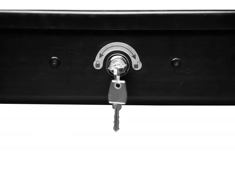 Box LUX IRBIS 175 negru mat 450L  (1750х850х400)