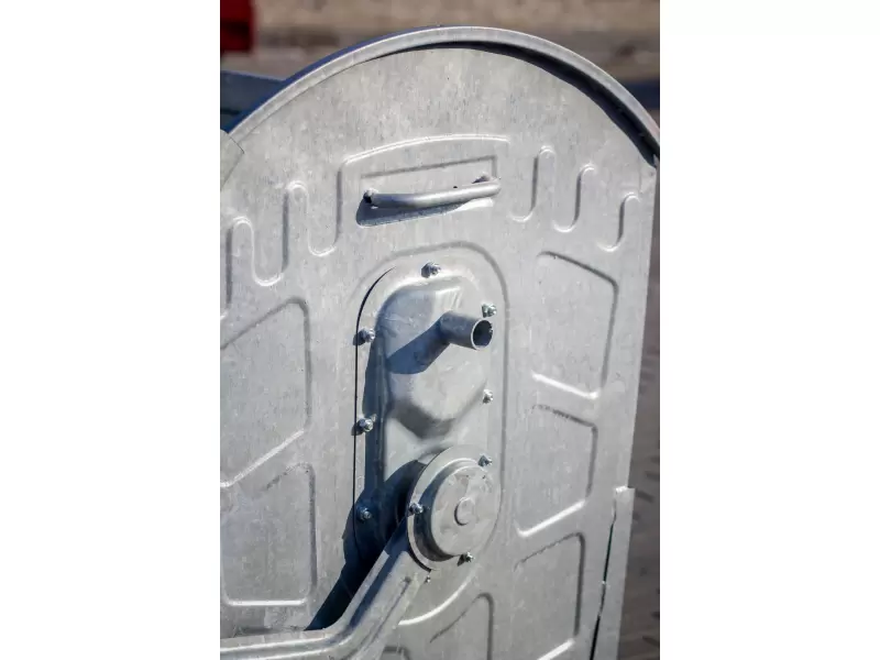 Eurocontainer galvanizat  pentru deseuri 1100 litre