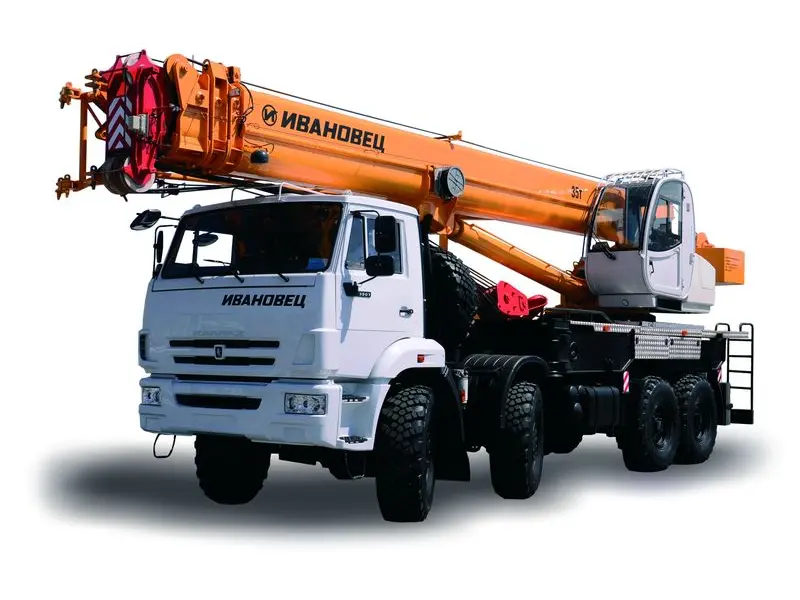 Truck crane Ivanovets KS-55735-7