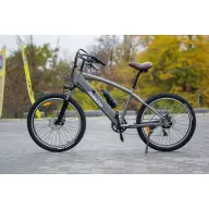 Bicicletă electrică NAKTO Santa monica 500W, baterie litiu 36V10ah, cutie de viteze-6, 26 inch