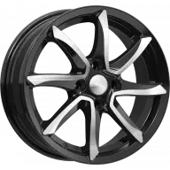 Диск  15  4x100  6,0J  d-60,1  ET37  СКАД Осака  алмаз,  3270105