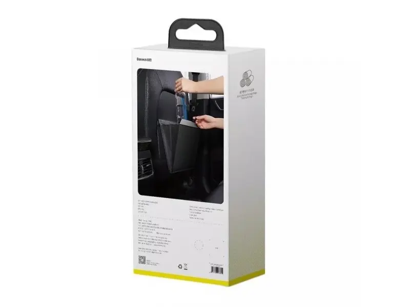 Coș de gunoi mare Baseus pentru bancheta din spate a mașinilor CRLJD-A01 negru