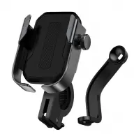 Suport telefon pentru bicicletă, moped, motocicletă Baseus Armor SUKJA-01 negru