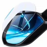 Peliculă anti-ploaie Baseus 0,15 mm pe oglindă (oval 2 buc/pachet 150 * 100 mm) transparent SGFY-D02