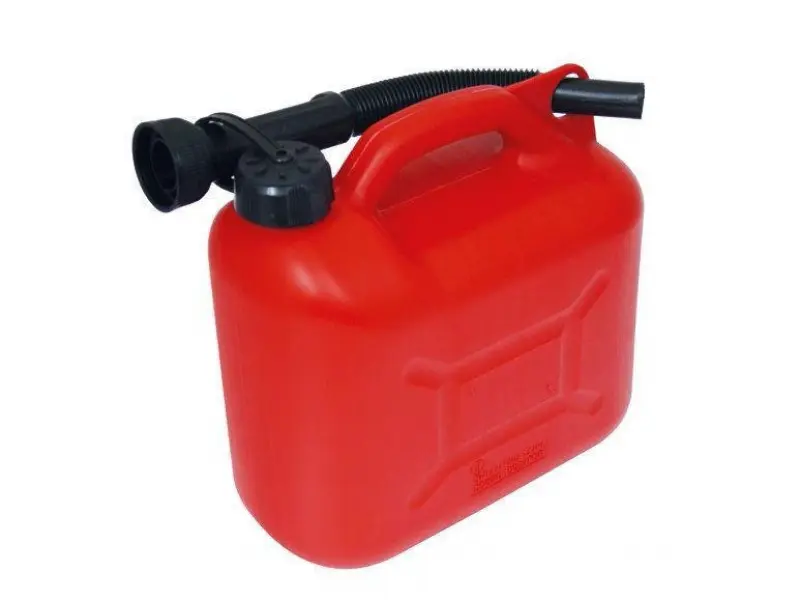 Canistră plastic roșu 5l HICO