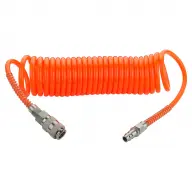 Furtun de aer spiralat M22 roșu 6m PPN014