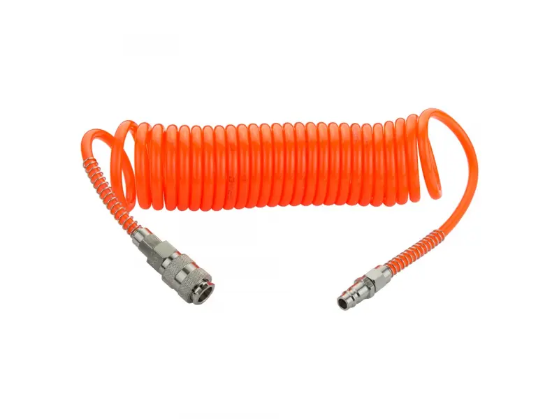 Furtun de aer spiralat M22 roșu 6m PPN014 Furtun de aer spiralat M22 roșu 6m PPN014