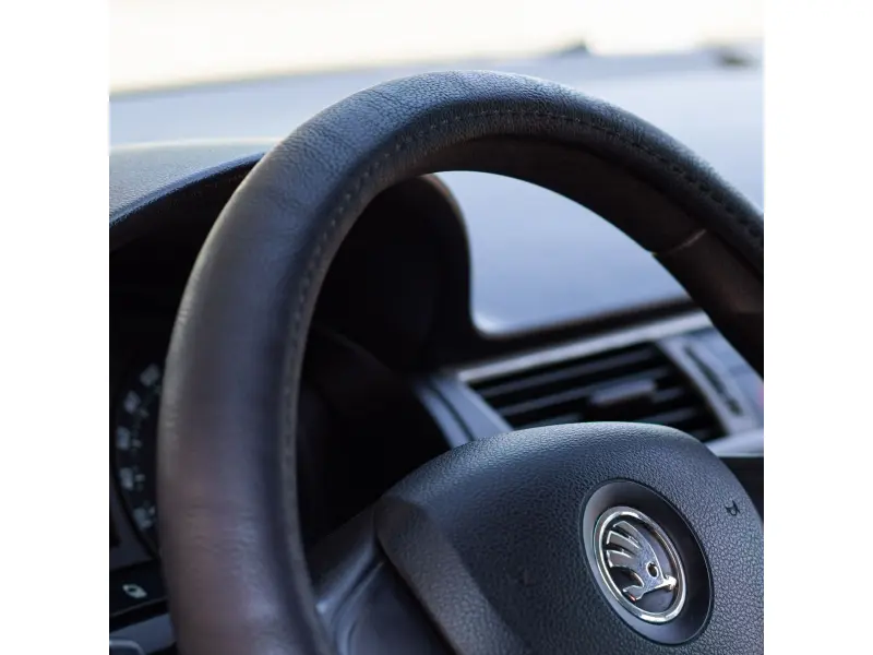 Steering wheel cover (gray)