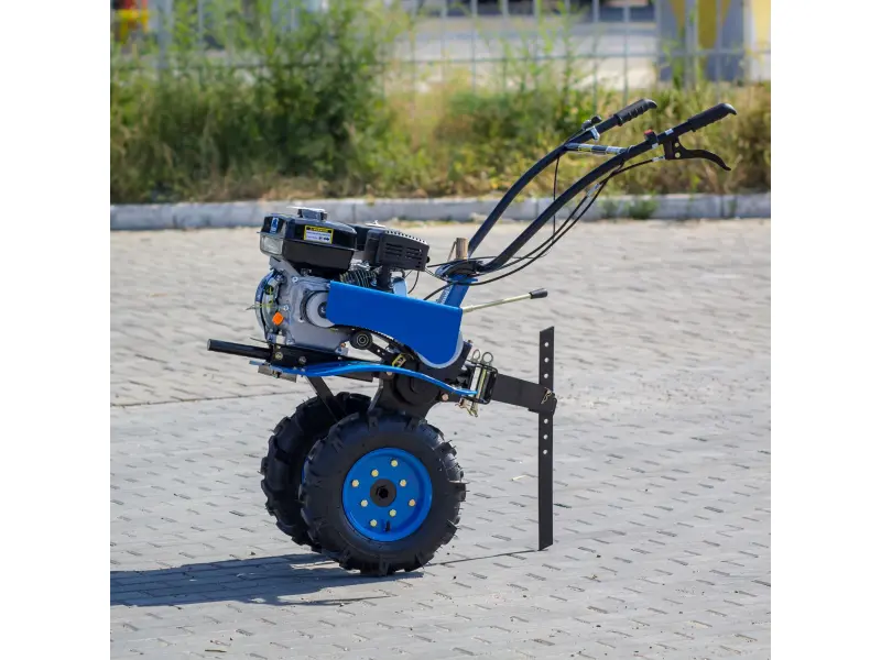 Motocultor Bizon DTZ470B 7 CP benzină, pormire manuala + freză. Lățimea de cultivare - 720 mm