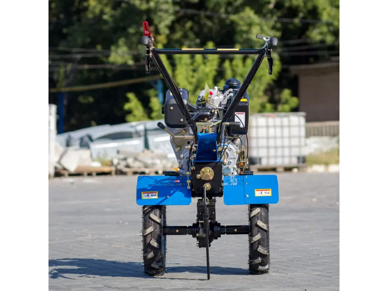 Motocultor Bizon DTZ585D 9 CP diesel, demaror manual + freză. Lățimea de cultivare - 1160 mm