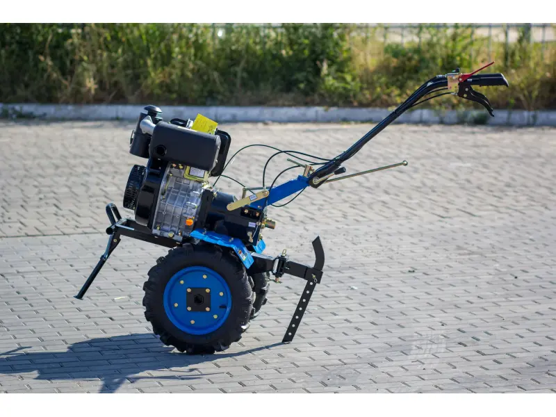 Motocultor Bizon DTZ585D 9 CP diesel, demaror manual + freză. Lățimea de cultivare - 1160 mm