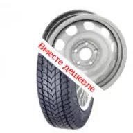 Pentru Dacia Duster (Discuri VAZ 6.5J R16 H2 5x114 ET50 d66.1 (duster silver) + Anvelopă 215/65 R 16 KENDA 98H TL KR19 Iarna)