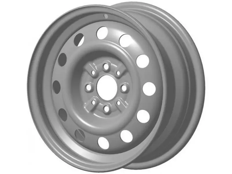 Диск  14  4x98  5,5J  d=58,5  ET35, ВАЗ Dacia Logan серебристый