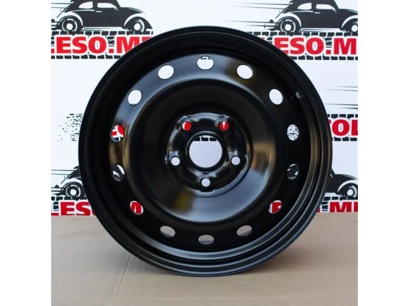 Диск  16  5x112  6,5J  d-57,1  ET50  Skoda Octavia серебристый