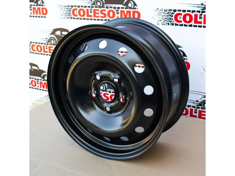Диск  16  5x112  6,5J  d-57,1  ET50  Skoda Octavia серебристый