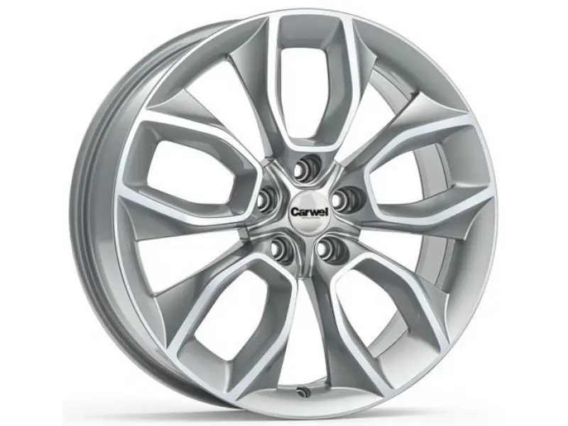 Disc 18 5x114,3 7J d-67,1 ET40 Carwel Hasan 202 (ASX) argintiu metalic (Art.101790) Disc 18 5x114,3 7J d-67,1 ET40 Carwel Hasan 202 (ASX) argintiu metalic (Art.101790)