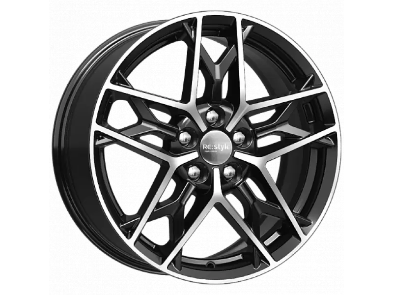 Диск  17  5х114,3  7,5J  d-67,1  ET46  КиК КС894 (ZV Hyundai i40)  чёрный (Арт.75474)