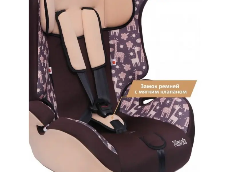 Scaun auto ZLATEK "Atlantic", girafa Atlantic, 9-36 kg, 1-12 ani