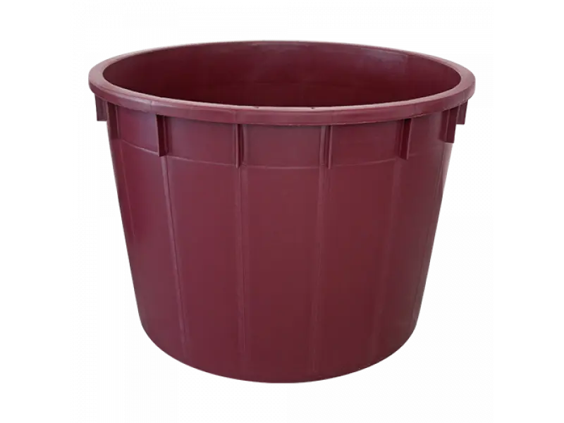 Plastic tub for wine