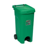 Pubele p / u transportă deseurile cu pedala 80L