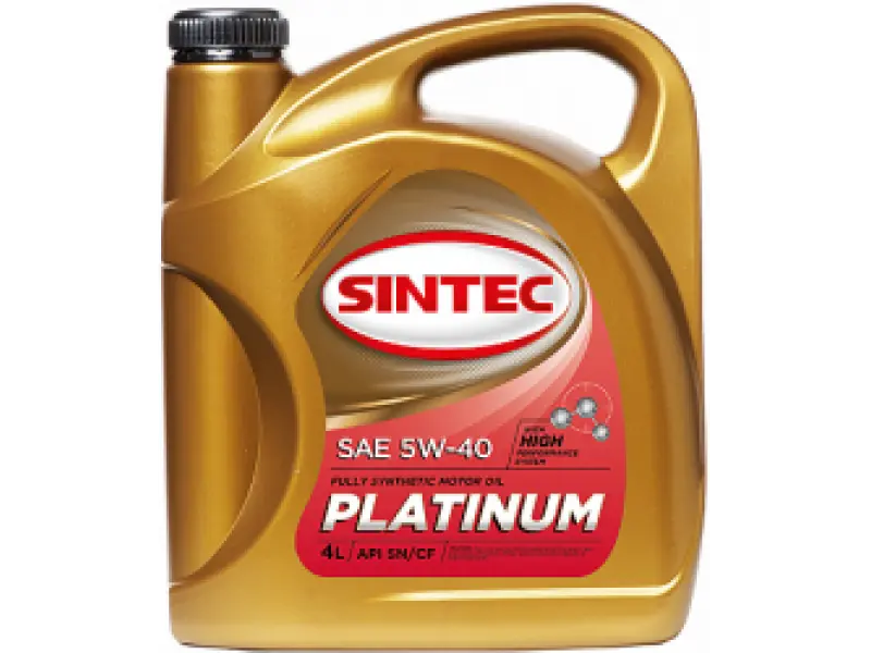 Oil Sintec Platinum  5W40 синт. 4L Моторное масло