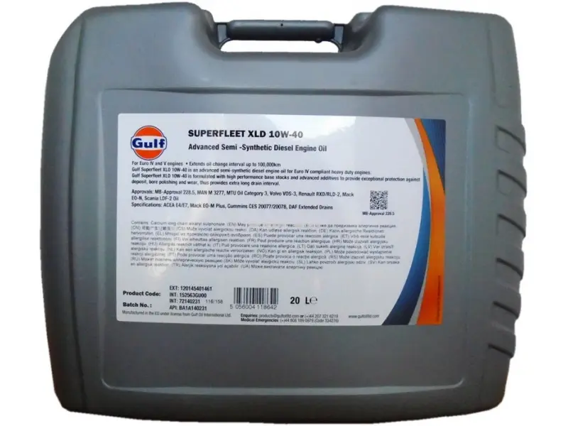 Масло Gulf Superfleet Supreme 10W40 (200 л)