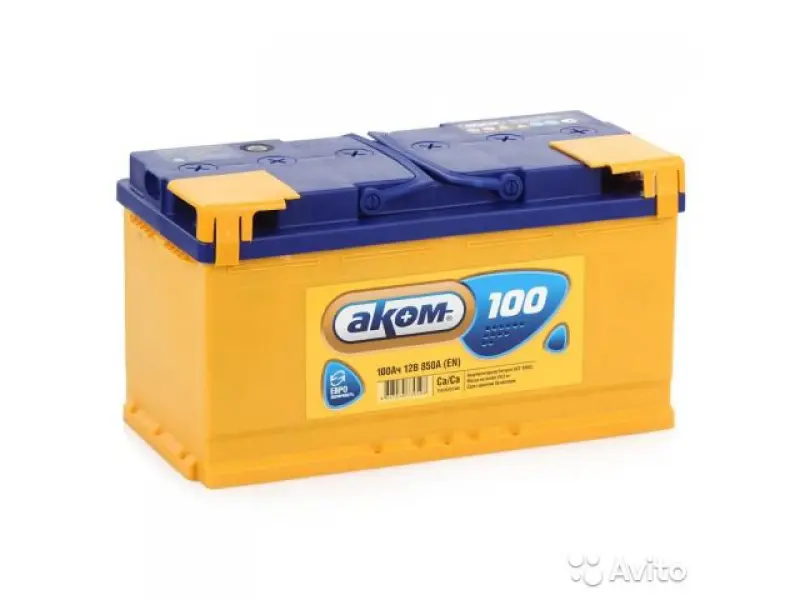 12V 100 Ah AKOM EFB (taxi)