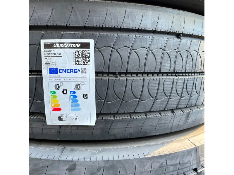 315/70/22.5 Bridgestone Ecopia H-Steer 002 156L154M передняя ось