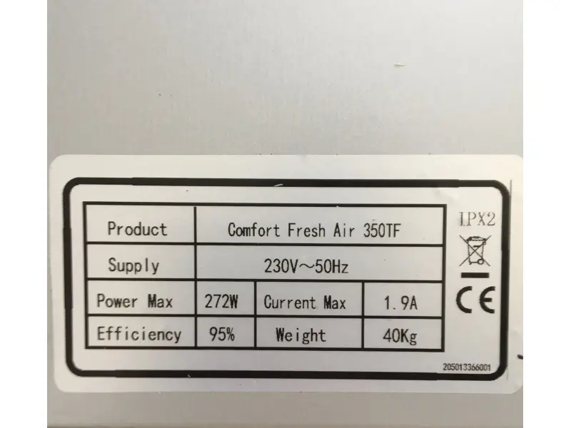 Рекуператор вертикальный Holtop CFA350T