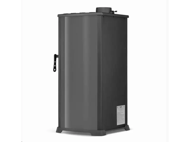 Чугунная печь буржуйка BLIST Zar 8 kW серая