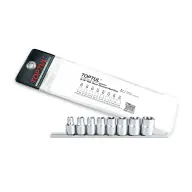 Набор головок TORX 3/8" E8-E20 8 шт (звездочка) GAAG0802 Toptul