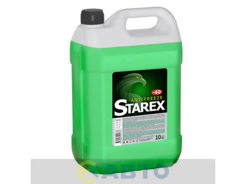 Антифриз Starex Green -40C (Зелёный)  3кг											
